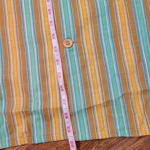 Vintage NWOT Sears Perma Prest Mens Stripped Pajamas Size XL - Picture 14 of 16